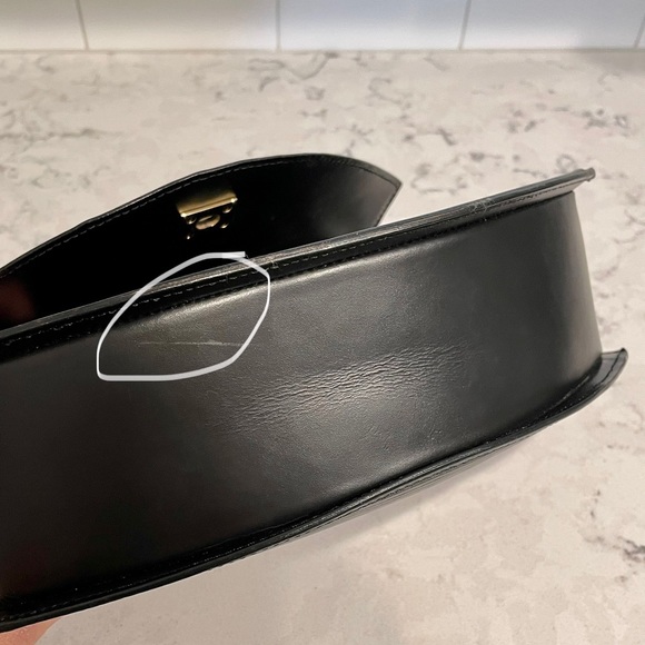 Louis Vuitton Black Tilsitt Bag circa 1988 EUC! - Picture 14 of 16